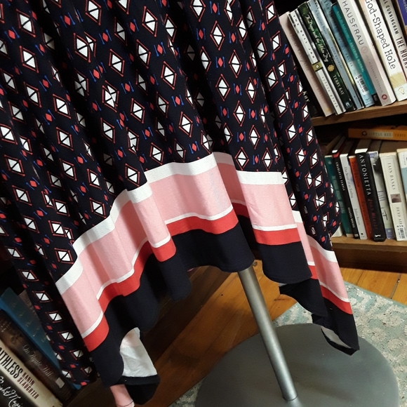 Asymmetrical Maxi Dress Westport NWT Medium - Picture 7 of 7